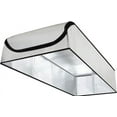 25"x54"x11" Attic Door Insulation Cover, R15 Pure Aluminum