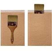 250 #0 6.5x10 Kraft Natural Paper Padded Bubble Envelopes Mailers Case 6.5"x10"