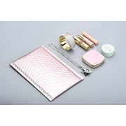 250 #0 Matte Metallic Rose Gold Poly Bubble Mailers Envelopes 6x10 DVD Wide CD
