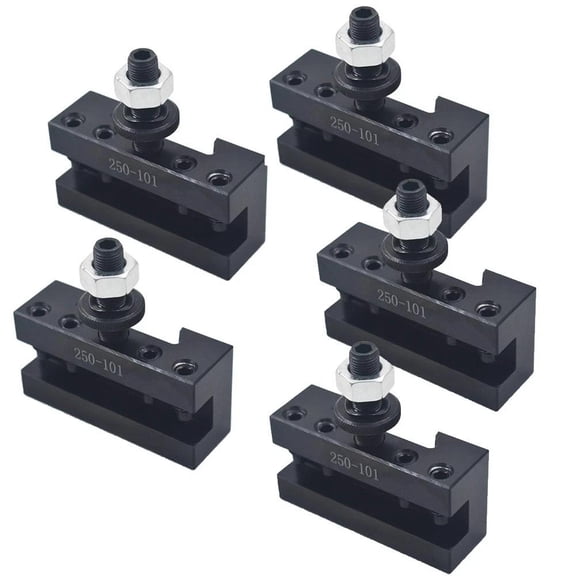 250-101 AXA #1 Five-Piece Rapid-Change Toolpost Holder for Turning and Facing