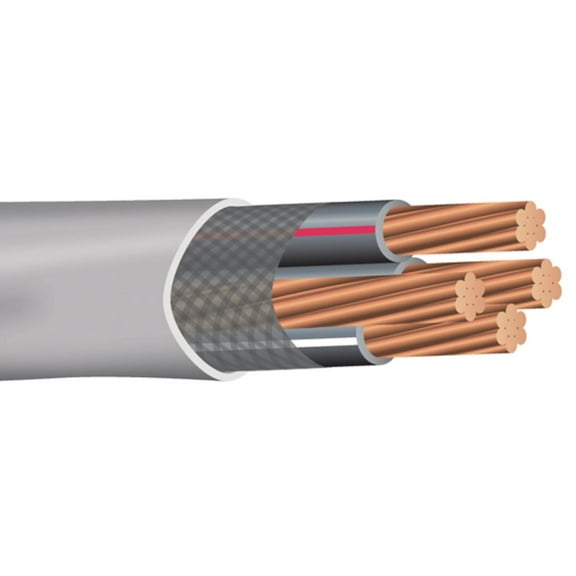 250' 2/0-2/0-2/0-1 Copper SER Service Entrance Cable