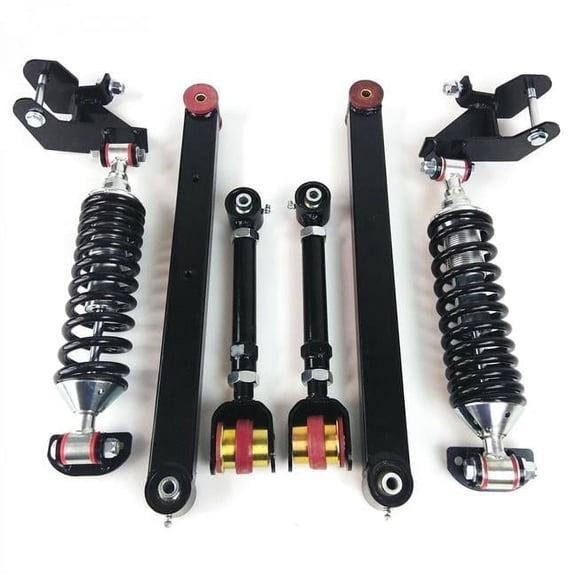 250-300 lbs Rear Adjustable 4 Bar & Coilover Conversion Kit for 1964-1966 GM - A Body