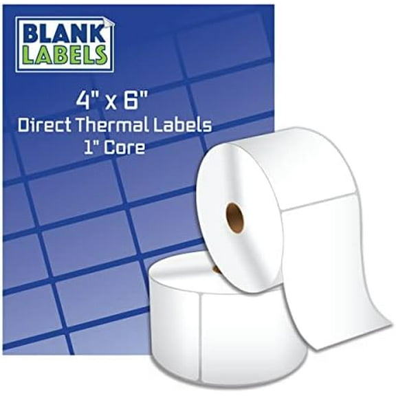 250 4" x 6" Direct Thermal Zebra 2844 Zebra 2843 2844z Labels Eltron, 6 Roll$$Electronics Accessories