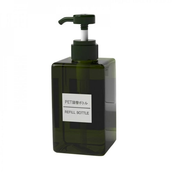 250/450/654ML Refillable Pump Bottle Dispenser Empty Press Pump Bottles Plastic Liquid Soap Dispenser Storage Holder Container for Lotions Shampoo Conditioner