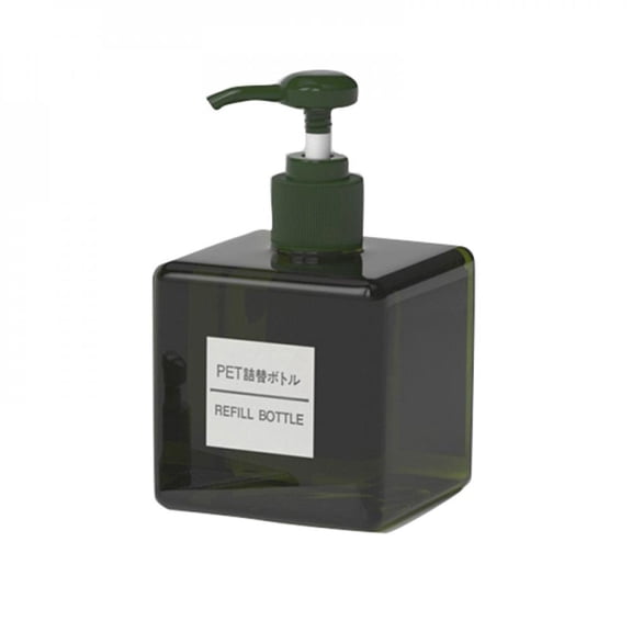 250/450/655ML Refillable Pump Bottle Dispenser Empty Press Pump Bottles Plastic Liquid Soap Dispenser Storage Holder Container for Lotions Shampoo Conditioner