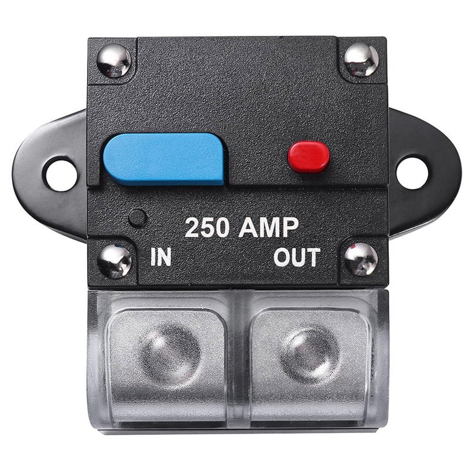 250 Amp High Amp Marine Rated Circuit Breaker for Boat Trolling Motor