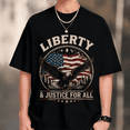 thumbnail image 1 of 250 Anniversary USA 250th American Flag Patriotic 250 Years T-Shirt, 1 of 5