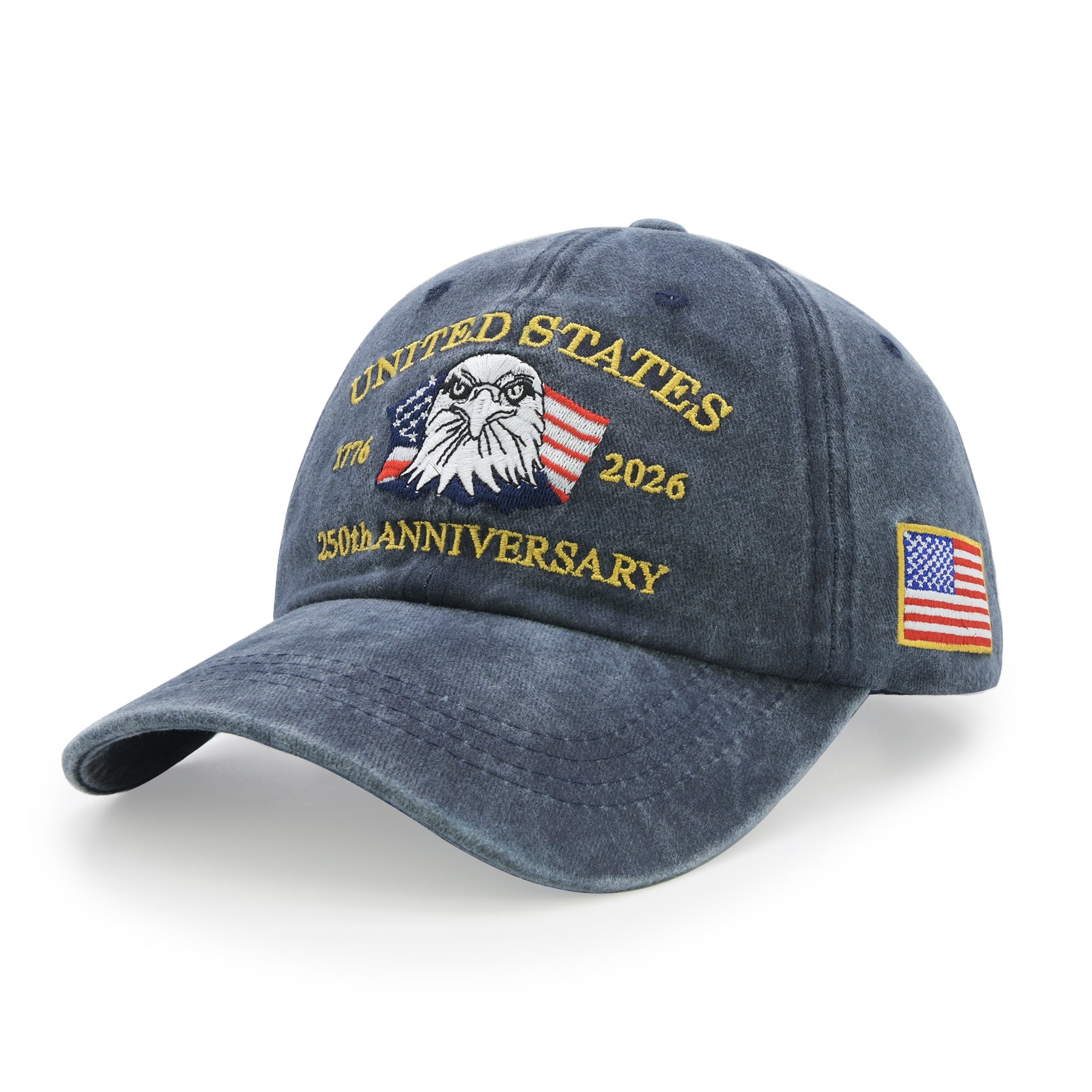 250 Anniversary USA Hat, 1776-2026 United States 250th Anniversary ...