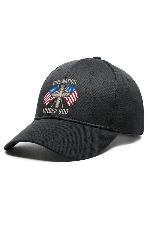 250 Anniversary USA Hat 250th Anniversary USA hat 1776-2026 Print Hat Black Adjustable Mesh-Back Cap