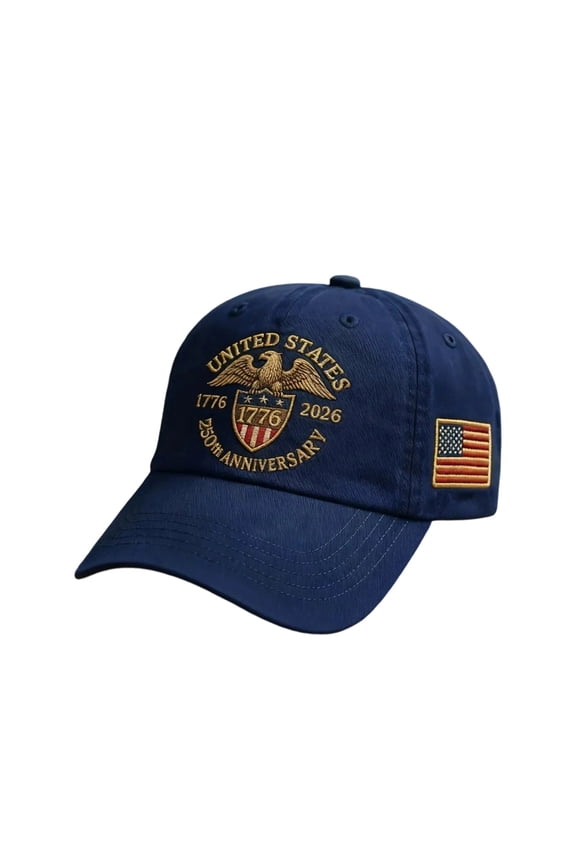 250 Anniversary USA Hat, America 250 Hat,America 250th Anniversary USA Hat Eagle Printed Patriotic Hats Adjustable Baseball Cap