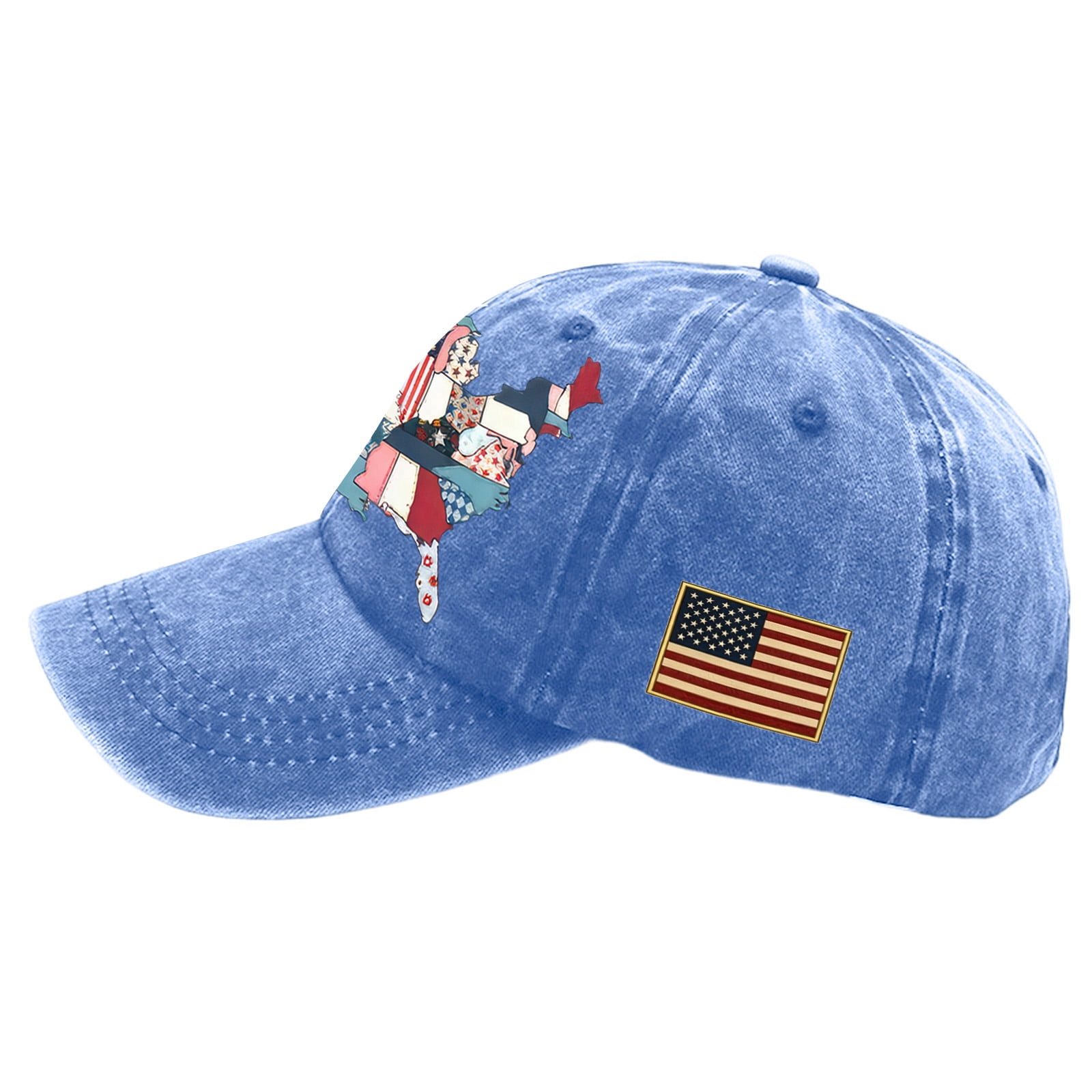 250 Anniversary USA Hat America 250 Merchandise 250 Year American Anniversary Hat Patriotic Baseball Cap,Sky Blue