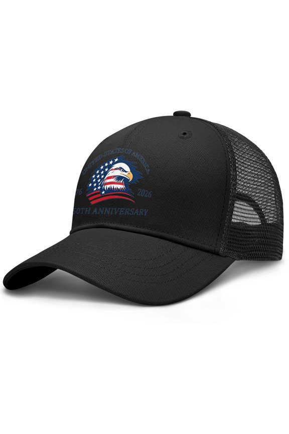 250 Anniversary USA Hat Baseball Cap for Men Women 1776-2026 American Hats