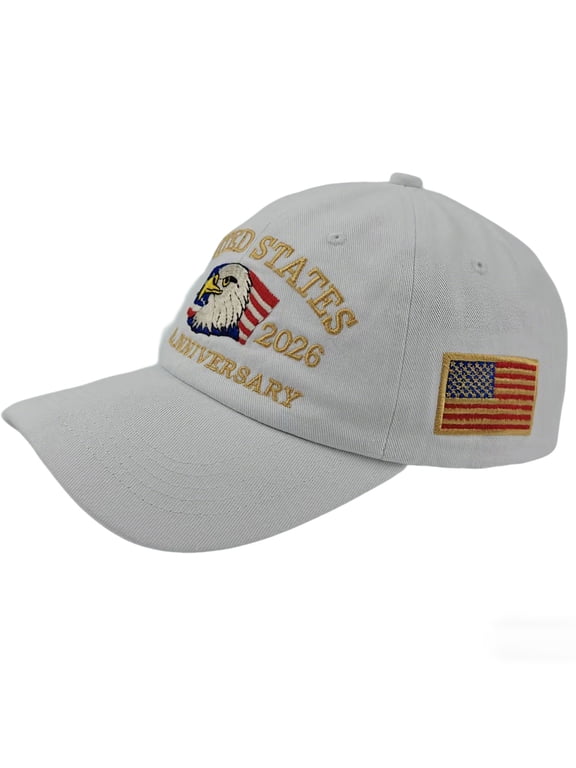 250 Anniversary USA Hat Baseball Cap for Men Women Embroidered