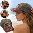 thumbnail image 1 of 250 Anniversary USA Hat United States 1776–2026,Distressing Patriotic Baseball Cap, Unisex July 4th Freedom Hat Gray, 1 of 9
