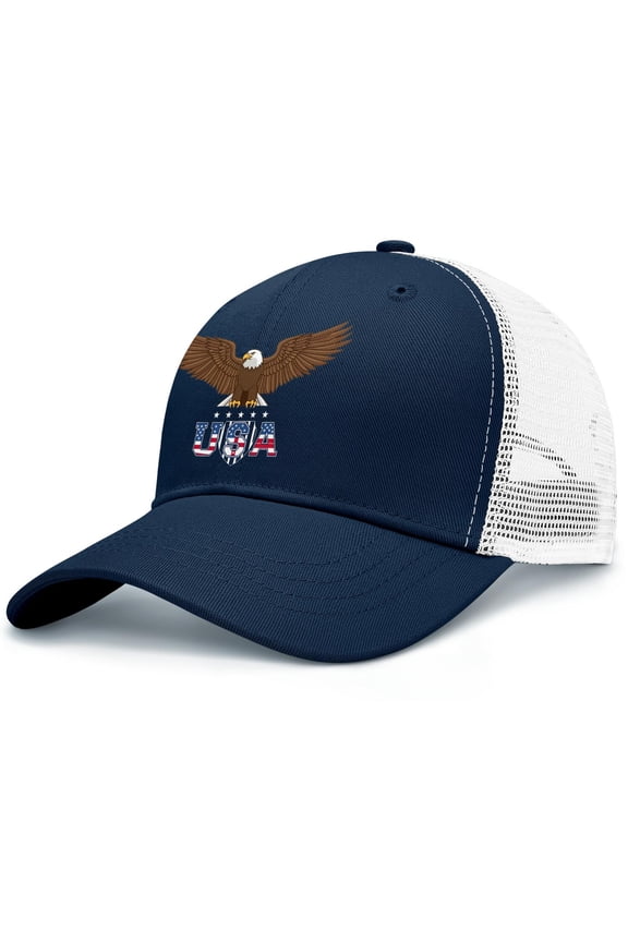 250 Anniversary USA Hat – United States 250th Anniversary Adjustable Printing Patriotic Baseball Cap, Commemorative American Heritage Cyan for Men Women