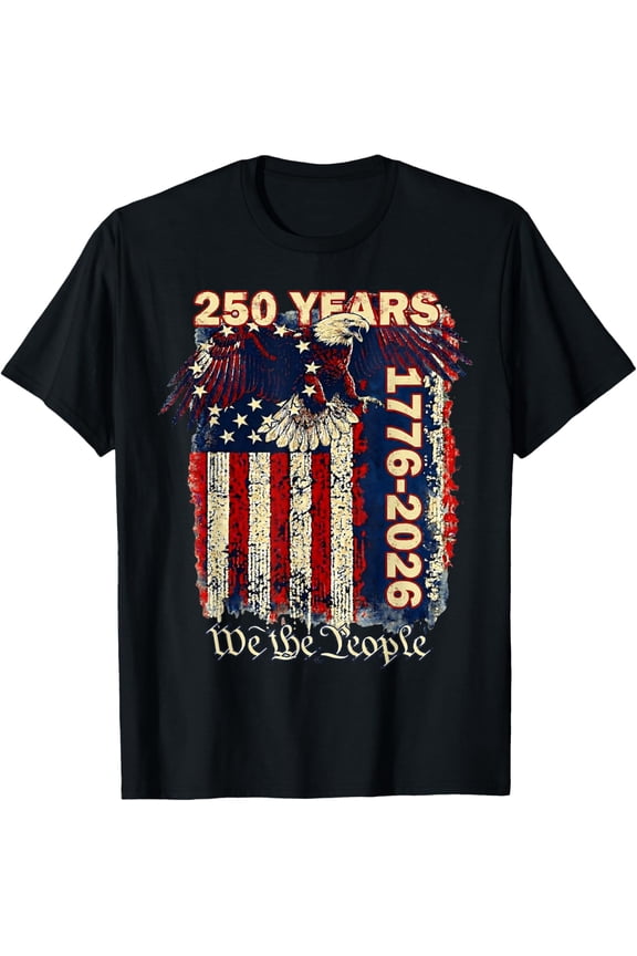 250 Anniversary USA Patriotic Men Women 1776 America 250th T-Shirt