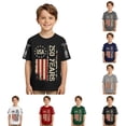 thumbnail image 1 of 250 Anniversary USA Shirt - 250 Year American Anniversary Flag 4th Of July Loose Fit Tees Tops (Toddler 3-4 Years Dark Blue), 1 of 8