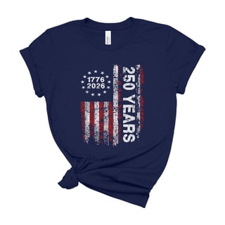 250 Anniversary USA Shirt, 250 Years American Independence Tee Women and Men