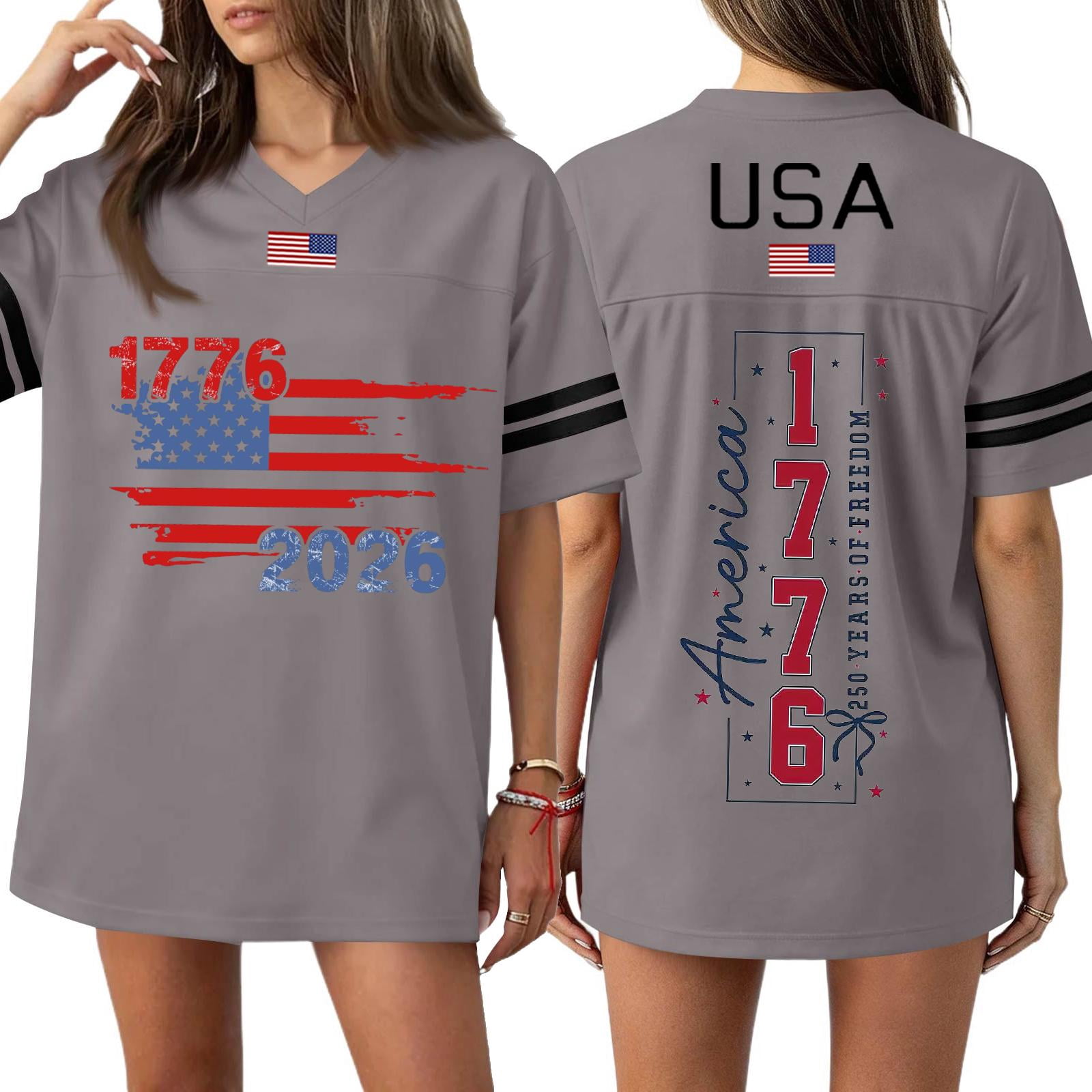 250 Anniversary USA Shirt 250 Years of Freedom American Flag Short ...
