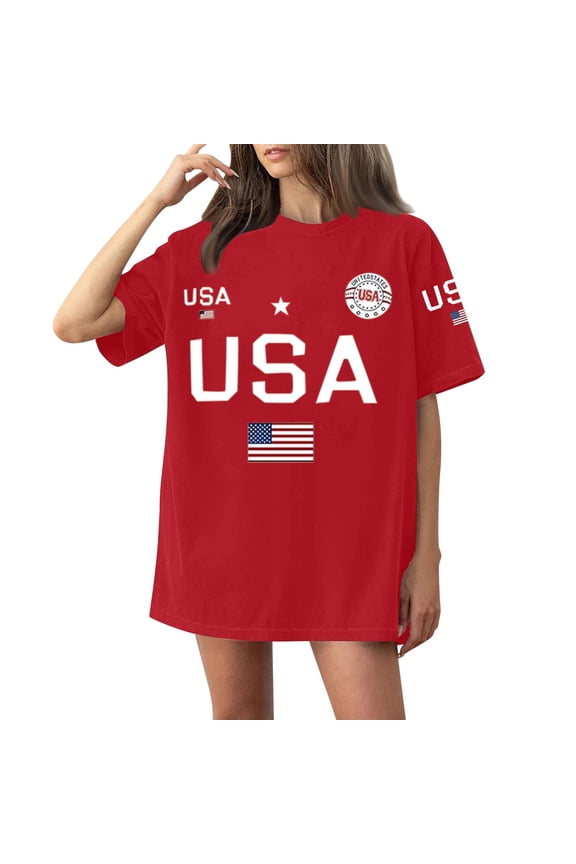 250 Anniversary USA Shirt American Falg Print 250th Birthday T-Shirt 1776-2026 4th July Independence Day Casual Tops