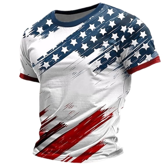250 Anniversary USA Shirt Crewneck Pullover Tops Men's Tshirts Shirts Short Sleeve T Shirt, Crew Neck Tee