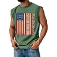 250 Anniversary USA Shirt Mens Tank 1776-2026 American Flag Print ...