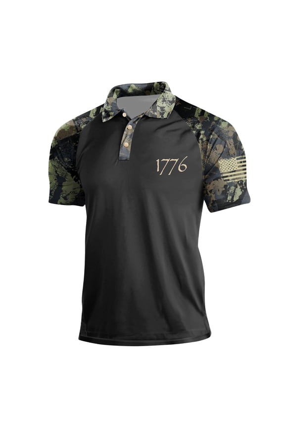 250 Anniversary USA Shirt - Retired 2026 Not My Problem Anymore United States 250 Years Polo Shirts Patriotic Tee, S-5XLBlackL