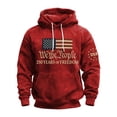 thumbnail image 1 of 250 Anniversary USA Sweatshirt Men American Flag Hoodies 250th Anniversary Long Sleeve Shirts Fashion Pullover #41, 1 of 3
