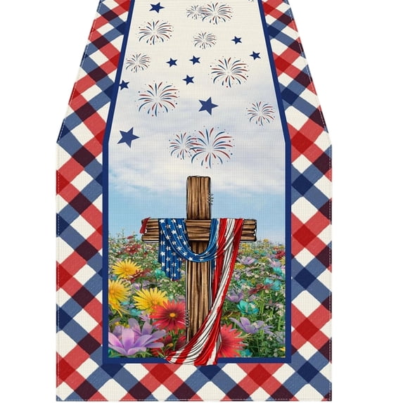 250 Anniversary USA Tablecloth 4th Of July Decorative Tablecloth And ...