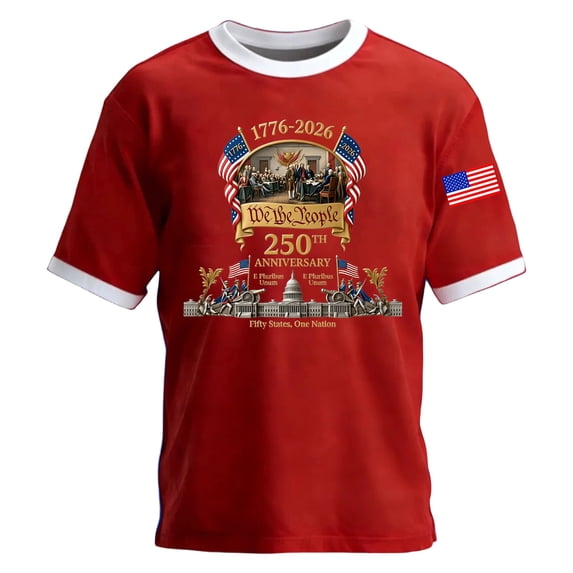 250 Anniversary USA Tshirt Kids USA 250th Anniversary Shirts Patriotic American Flag Eagle Tops 1776-2026 Shirt