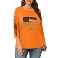 thumbnail image 1 of 250 Anniversary USA Tshirt Women USA 250th Anniversary Shirts Patriotic American Flag Tops 1776-2026 Shirt, 1 of 5