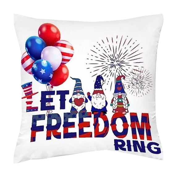 250 Anniversary Usa 4Th Of July Independence Day Decorations Red, White Blue American Independence Day Linen Pillowcase Home Decoration Living Room Bedroom Pillow Cushion Cover