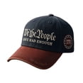 thumbnail image 1 of 250 Anniversary Usa Hat 250 Year American Anniversary Hat Letter Embroidery Printed Hat Unisex Retro Washed Patriotic Baseball Cap, Red, 1 of 5