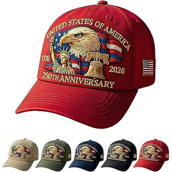 250 Anniversary Usa Hat, United States 250th Anniversary Hat Patriot Cap Celebration Gifts for Men Women