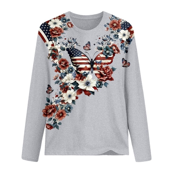 250 Anniversary Usa Shirt Women Casual Fashion Loose Fit T Shirt Comfortable Soft Basic Tee For Everyday Wear