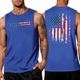 250 Anniversary Usa Tank Tops Men Crew Neck Sleeveless Patriotic ...