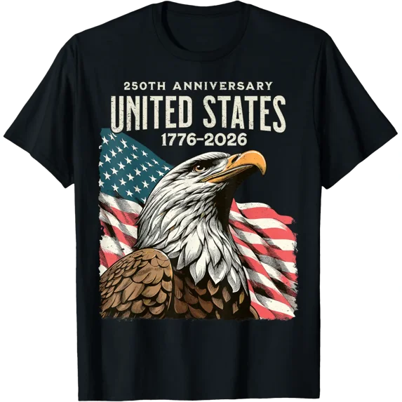 250 Anniversary Usa Tee America 250Th T-Shirt All Size S-5Xl