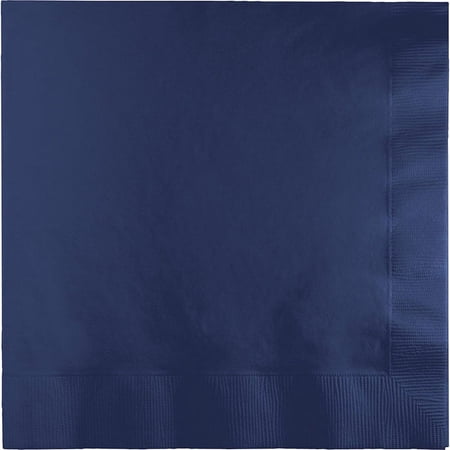 250 Count Bulk Pack Navy Blue Dinner Napkins 3 Ply