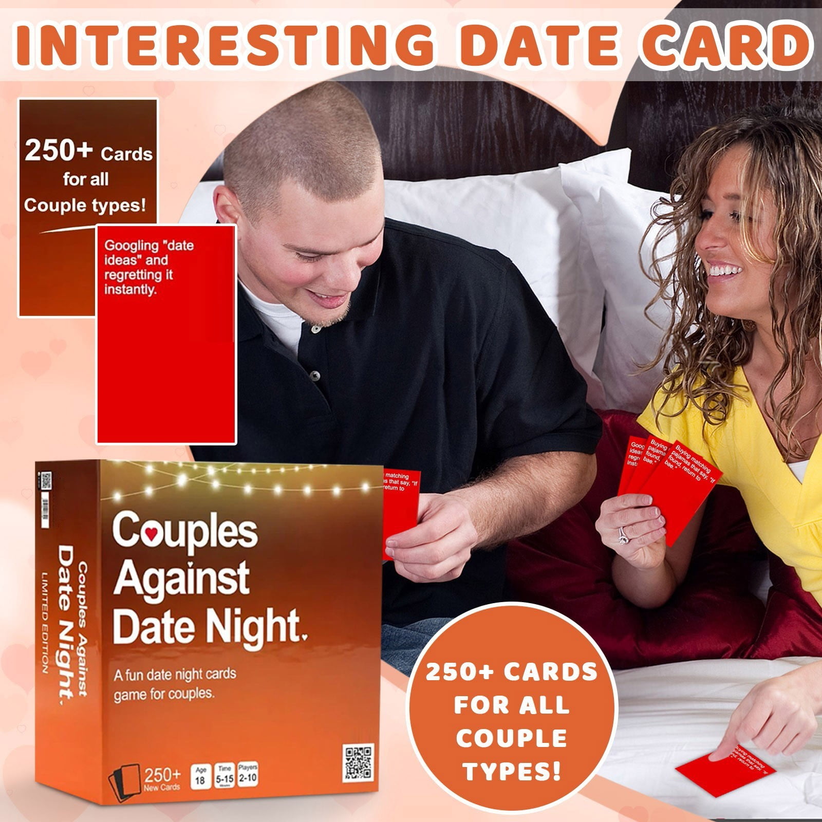 250+ Couples Against Date Night A Fun Date Night Cards Game for