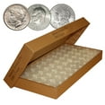 thumbnail image 1 of 250 Direct-Fit Airtight 38mm Coin Capsule Holders For MORGAN PEACE / IKE DOLLARS, 1 of 2