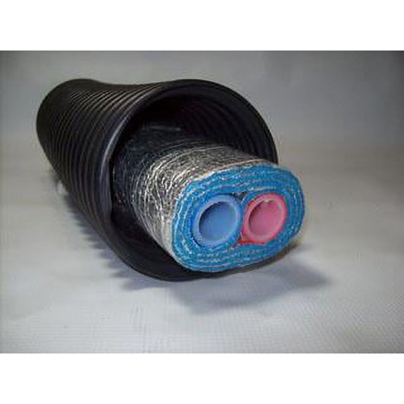 250 Feet of Commercial Grade EZ Lay Triple Wrap Insulated 1 1/4" OB Pex Tubing