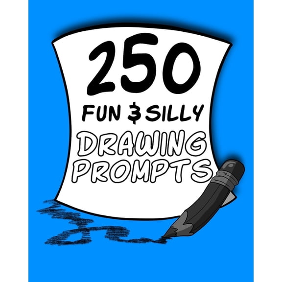 250 Fun & Silly Drawing Prompts (Paperback)