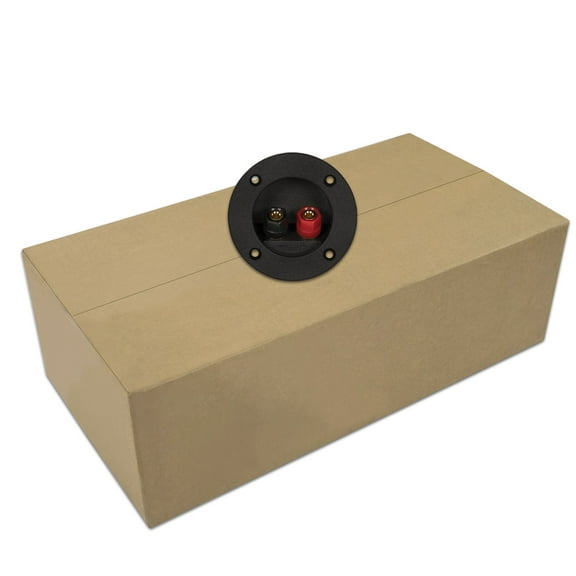 250 Goldwood Sound RGT-5025 Round Power Terminal Plates Gold Post Speaker Terminals
