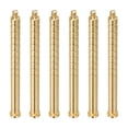 thumbnail image 1 of Uxcell 250 Grain Archery Arrow Insert 0.244" 6 Pack Brass Arrow Weight Bolt for Field Points Shaft, 1 of 5