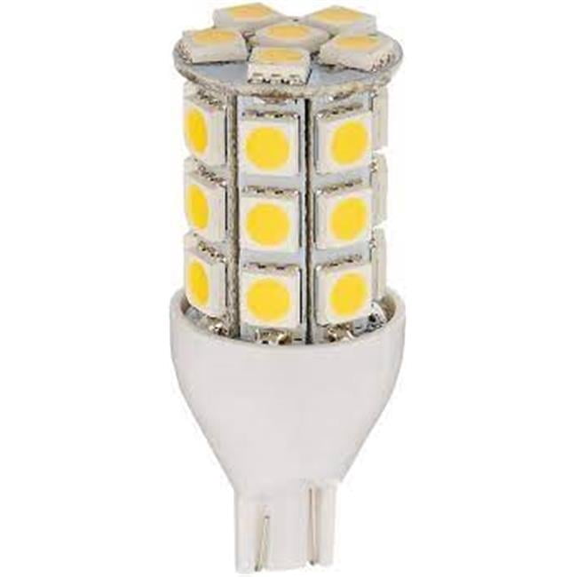 250 Lumen 10-24V 3.24W 921 Wedge Base Tower LED Bulb, Warm White - Pack ...