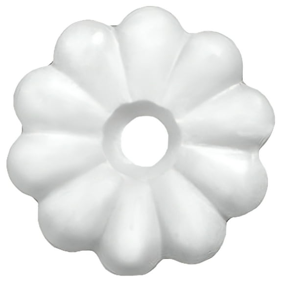 250 Mobile Home RV White 1-1/8" Ceiling Rosette Buttons w/Screws