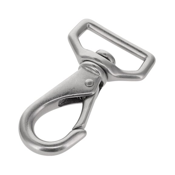 250 Nickel Matte, Swivel Lever Snap, Solid Brass-LL