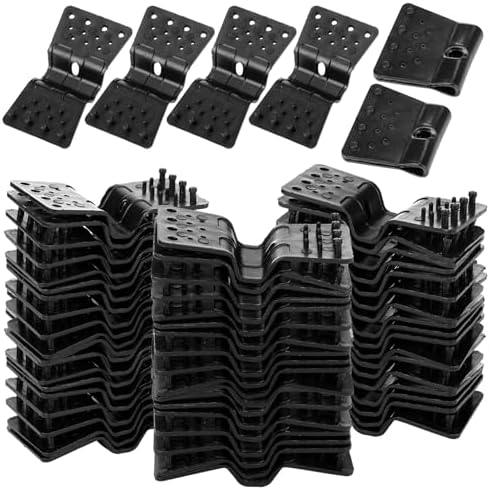 250 Pcs Bird Netting Mounting Clips Butterfly Shape Reusable Plastic ...