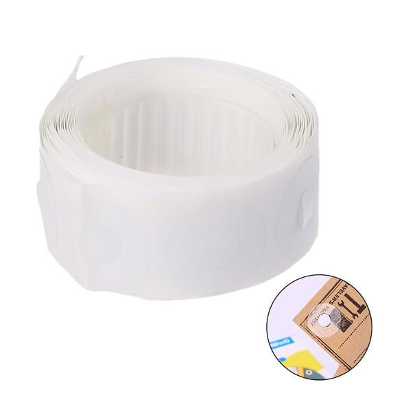 250 Pcs/Box Labels Self-Adhesive Hole Punch Protector Loose-Leaf Paper Hole Reinforcement Labels Round Stickers