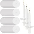 thumbnail image 1 of 250 Pcs Church Candle Drip Protectors Paper Holders Bulk for Candlelight Service Kit for Devotional Vigil Church Service Memorial Shabbat Christmas Eve, 3.15 Inch, 1 of 7